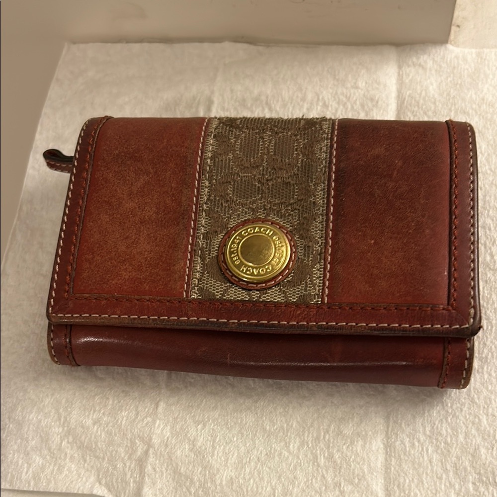 Coach Leather Wallet
